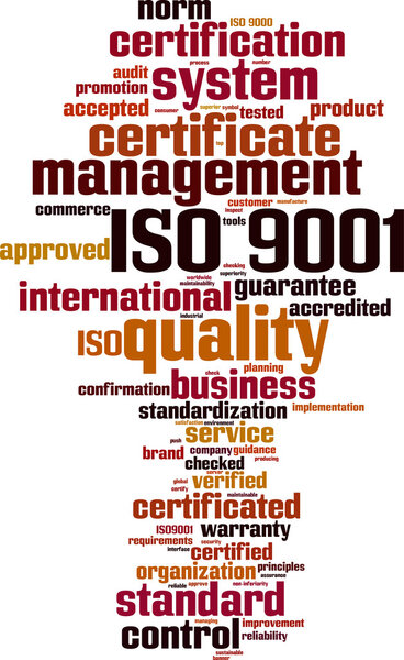 Облако слов ISO 9001
