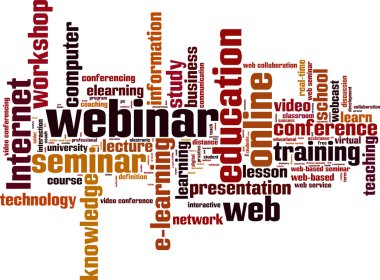 Webinar kelime bulutu