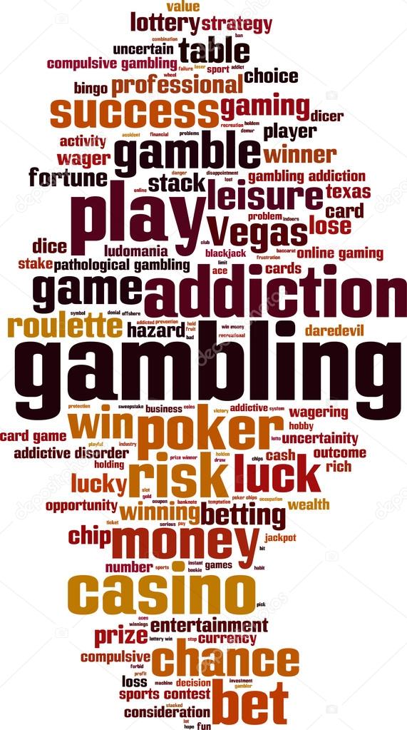 Gambling word cloud
