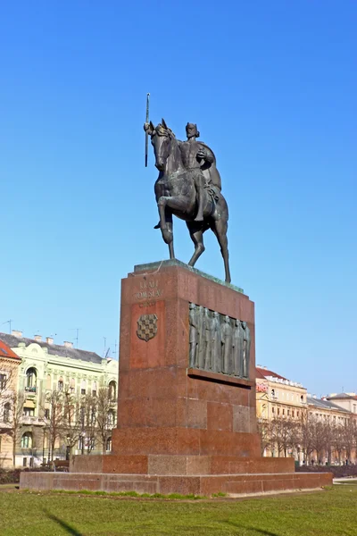 Памятник королю Томиславу — стоковое фото