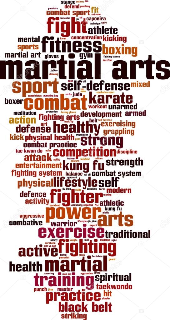 Martial arts word cloud Stock Vector Image by ©Boris15 89223944