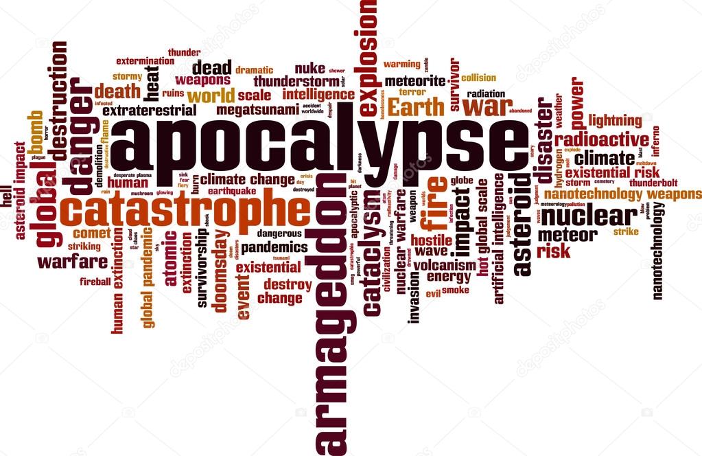 Apocalypse word cloud