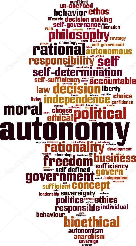 Autonomy word cloud