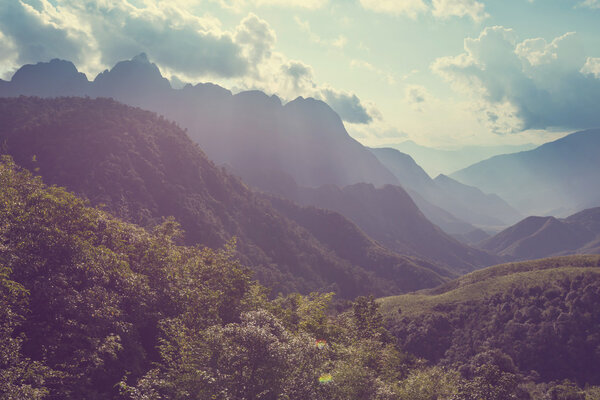 Beautiful Mountains in Vietnam
