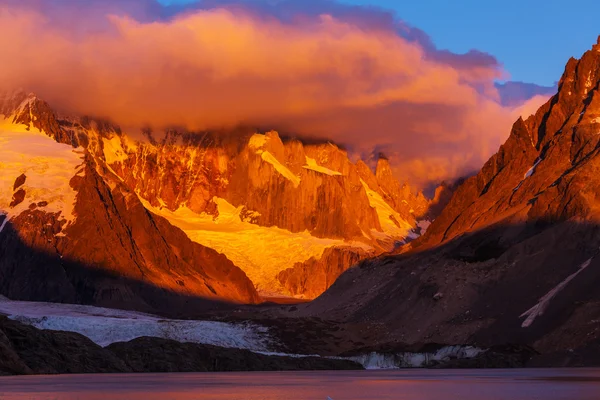 Cerro Torre en Argentina — Foto de Stock