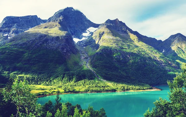 美丽的山景 — 图库照片