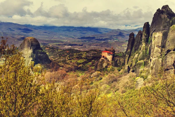 Yunanistan 'daki meteora manastırları — Stok fotoğraf