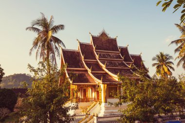 Budist tapınağı görünümünü