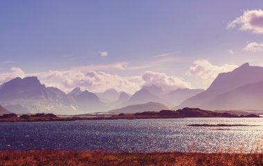 Lofoten Adaları manzara