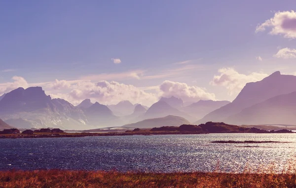 Lofoten eilanden landschap — Stockfoto