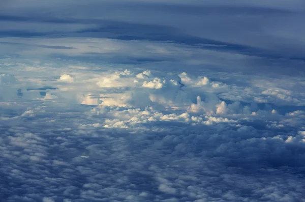 Hill above clouds — Stock Photo, Image