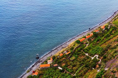 Atlantik Madeira kıyı şeridi