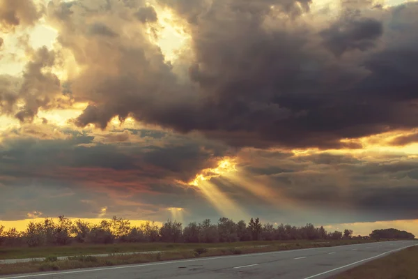 View of Sunset clouds — Stock Photo, Image