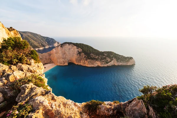 Bella spiaggia di Navagio — Foto Stock