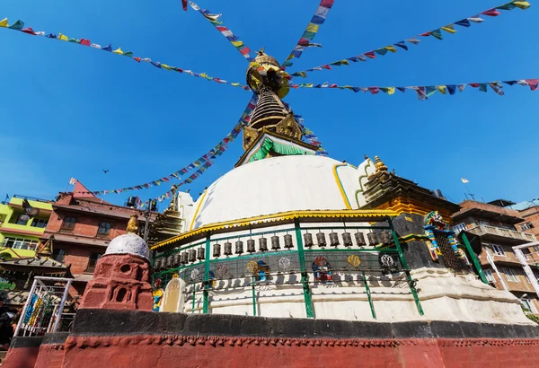 Buddhist stupa no nepal — Fotografia de Stock