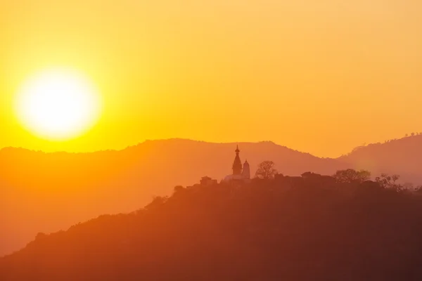 Swayambhunath-Tempel in Nepal — Stockfoto