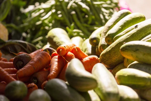 Legumes no mercado de rua — Fotografia de Stock