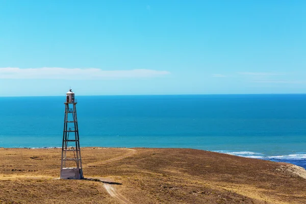 Costa patagónica en Argentina — Foto de Stock