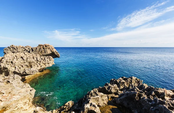 Orilla del mar en Chipre — Foto de Stock