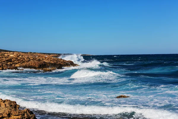 Orilla del mar en Chipre — Foto de Stock