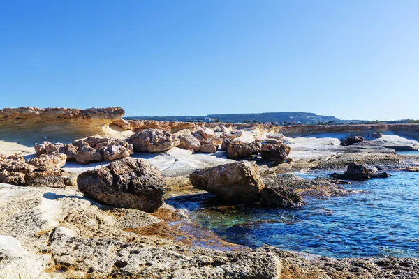 Mořské pobřeží Kypru — Stock fotografie