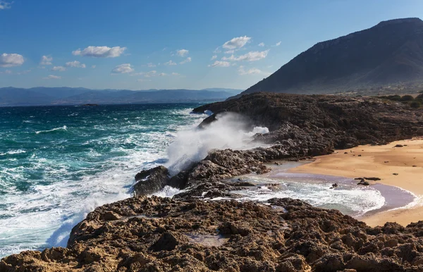 Pantai laut di Siprus — Stok Foto