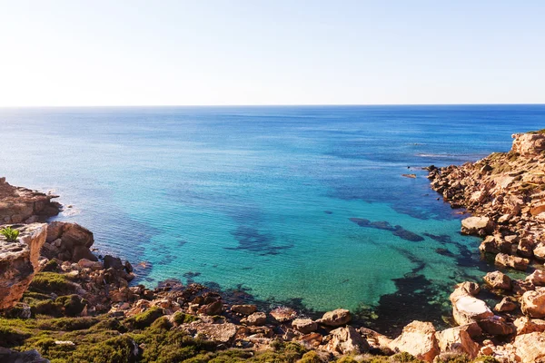 Riva del mare a Cipro — Foto Stock