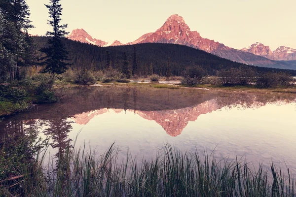 Hermoso lago en Canadá — Foto de Stock