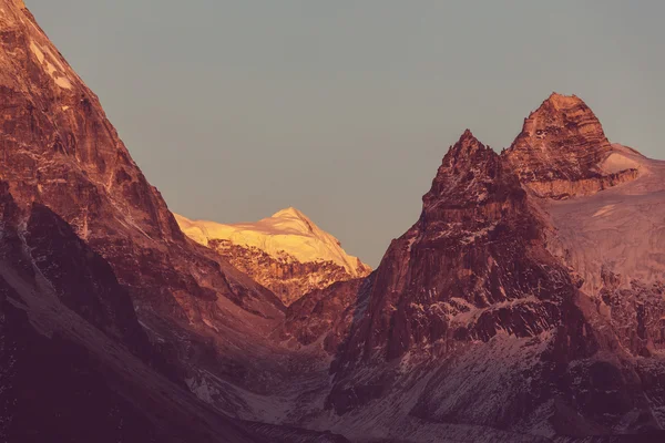 Mountains in Kanchenjunga Region — Stock Photo, Image