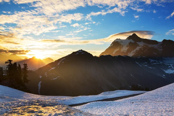 Krásné hory Shuksan — Stock fotografie