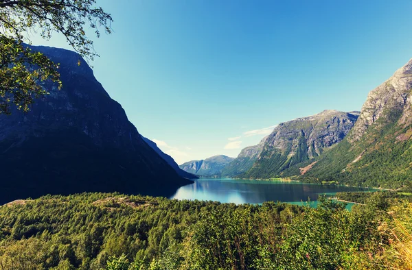 Norte de Noruega paisaje — Foto de Stock