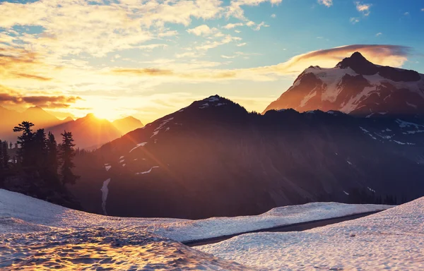 Hermoso Monte Shuksan — Foto de Stock