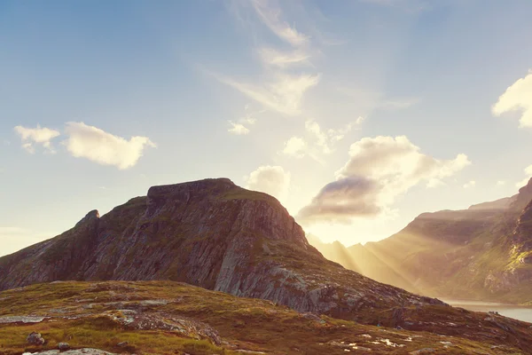 Norveç 'teki Lofoten Adaları — Stok fotoğraf