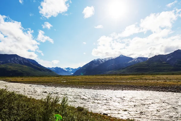 Pittoreske bergen in Alaska — Stockfoto