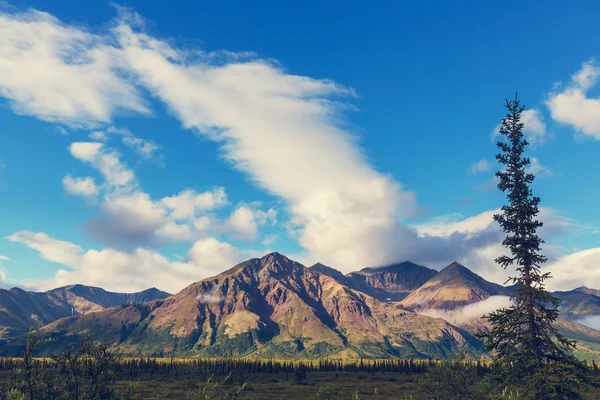 Montagnes pittoresques en Alaska — Photo