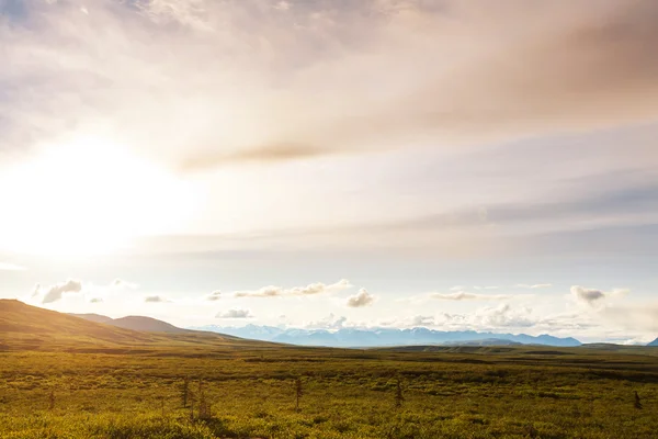 Paysage au-dessus du cercle arctique — Photo