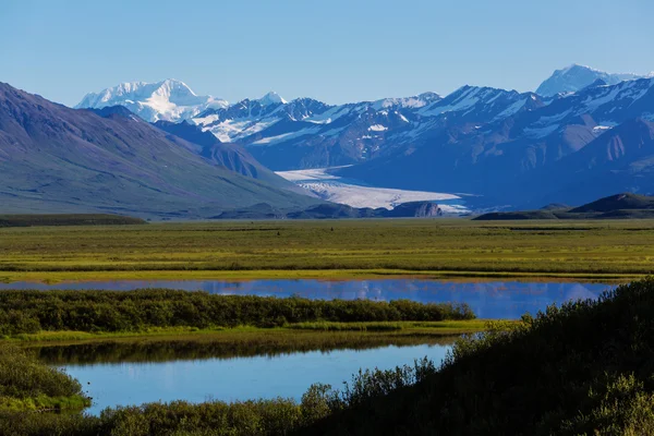 Pittoreska berg i Alaska — Stockfoto