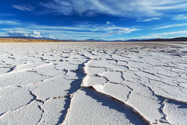 Zout woestijn in Argentinië — Stockfoto