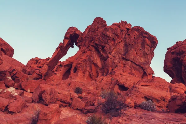 Yangın Nevada, ABD Vadisi — Stok fotoğraf