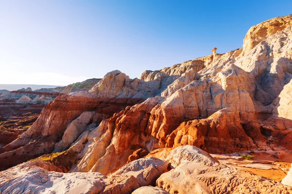 Sandstone formations in Nevada — Stock Photo, Image