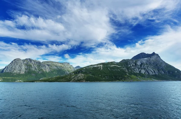 Ландшафты Северной Норвегии — стоковое фото