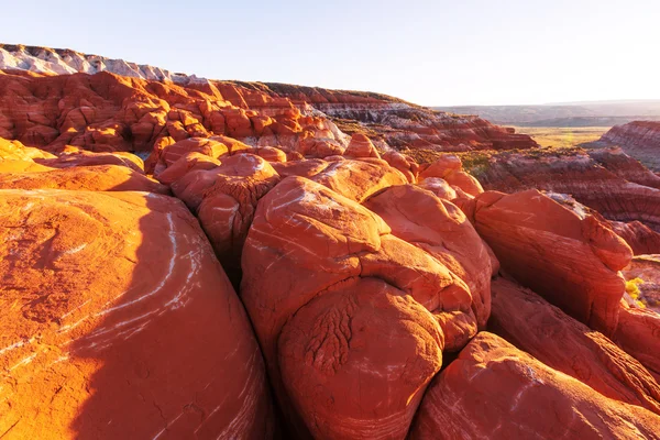 Sandstone formations in Nevada — Stock Photo, Image