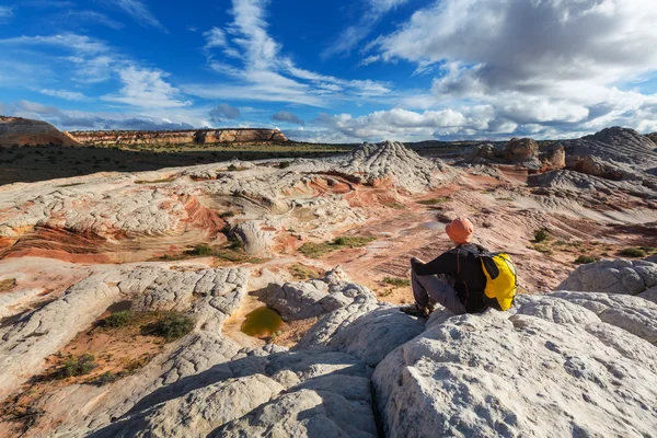 Randonnée dans les montagnes de l'Utah — Photo