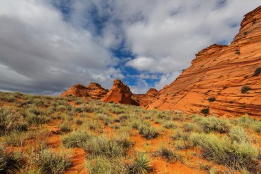 Çakal Buttes Vermillion kayalıklarla