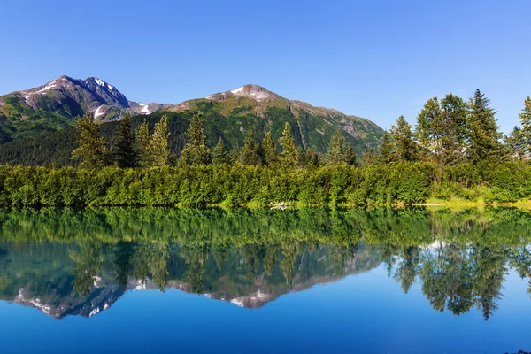 Picturesque Mountains di Alaska — Stok Foto