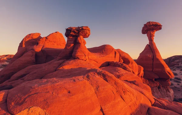 Picturesque  Sandstone formations — Stock Photo, Image