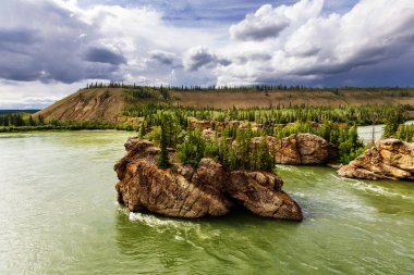 Klondike Kanada manzara