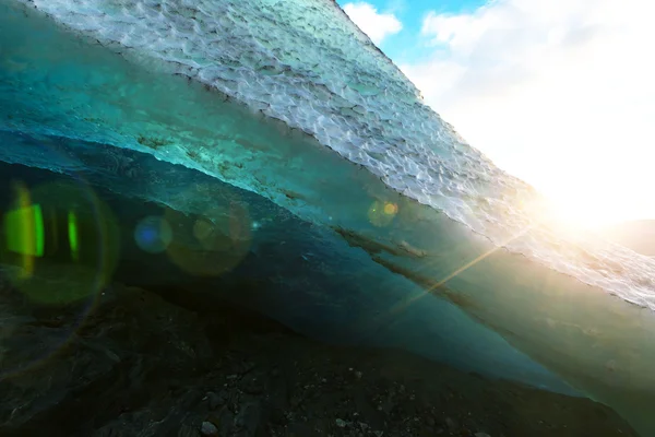 Svartisen Paisagem glaciar — Fotografia de Stock