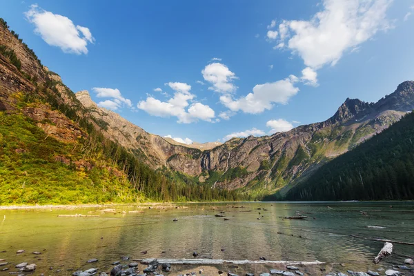 stock image Picturesque Avalanche lake 