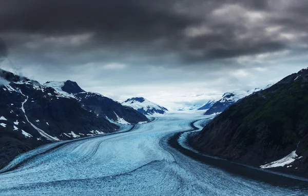 Lax-glaciären i Kanada — Stockfoto